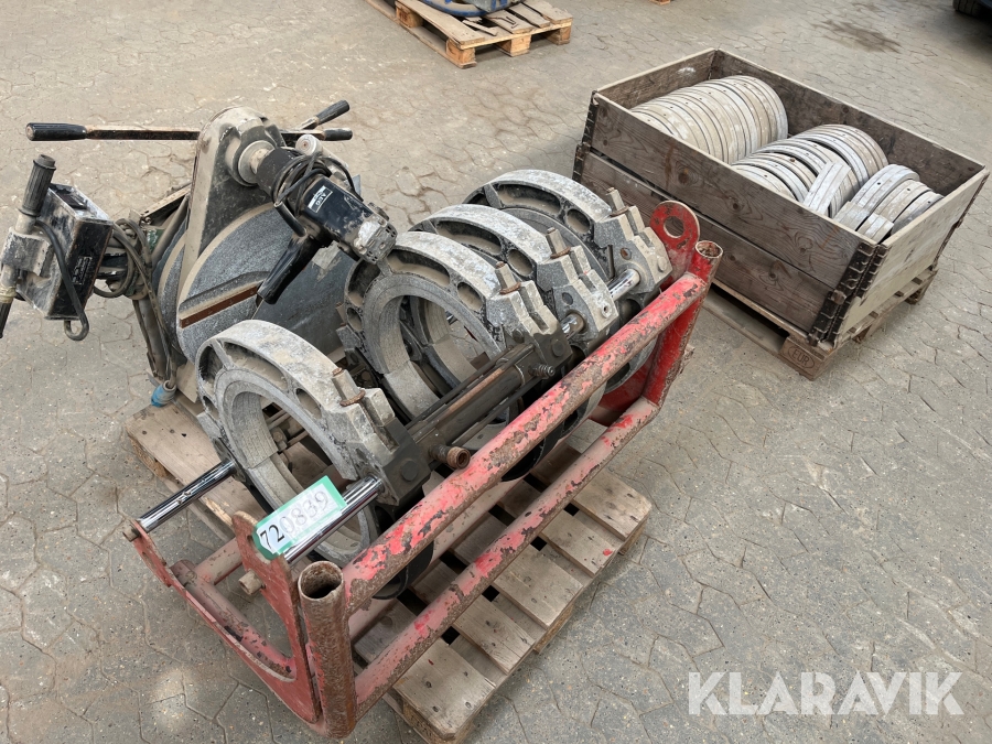 PE rør svejser Rothenberger Ø500