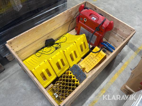 Booster og ramper - 1 palle