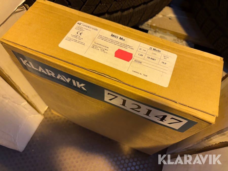 Svejsetråd Sji elektrode MIG Mo