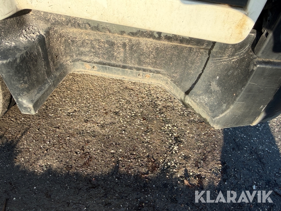 Renault lastbil – med skiftelad, lift og container Renault Midlum