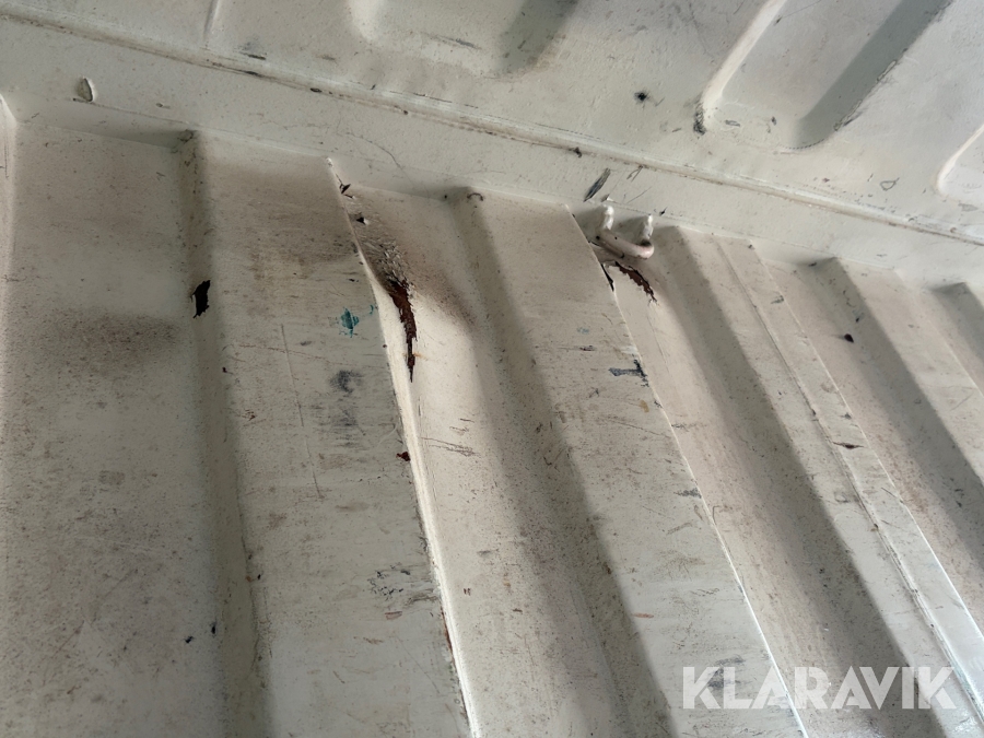 Renault lastbil – med skiftelad, lift og container Renault Midlum