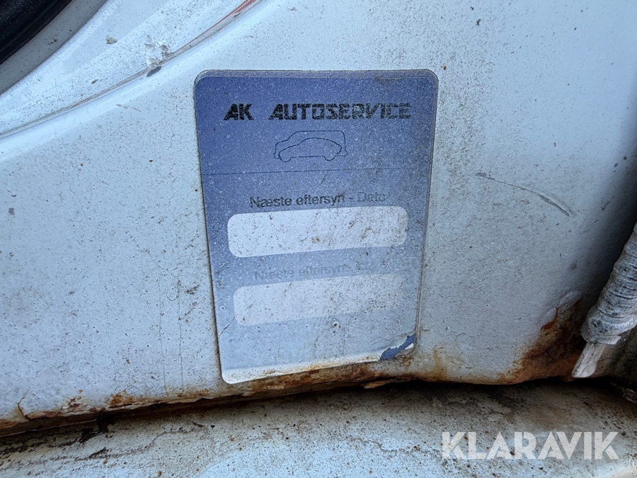 Renault lastbil – med skiftelad, lift og container Renault Midlum