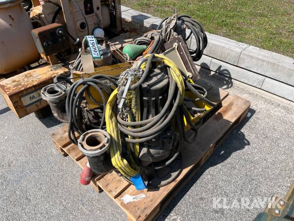 Pumper Flygt 3085.120 - 3 styk