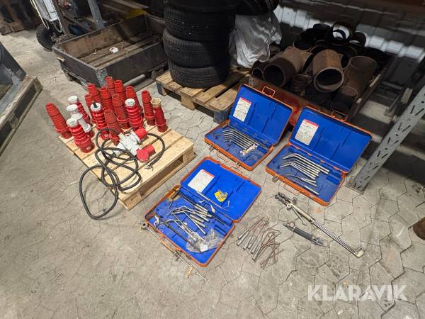 Lot af industri og svejseudstyr