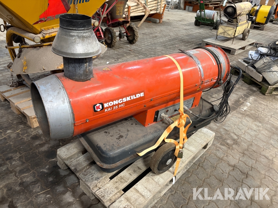 Varmekanon Kongskilde KAI 35 HC