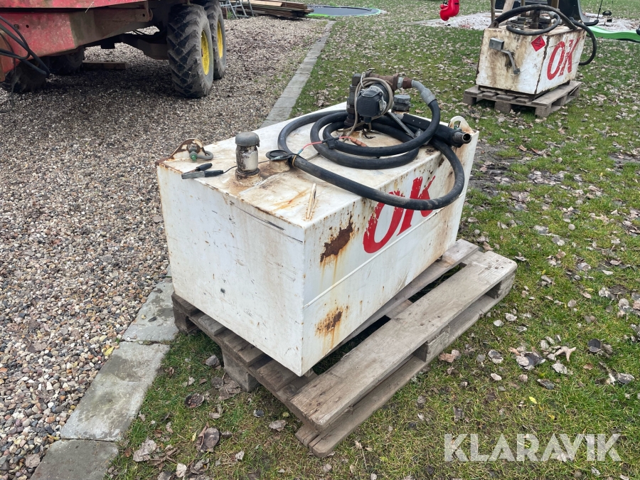 Transportabel Diesel Tank 300 liter