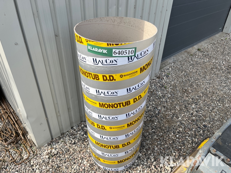 Støbe rør Haucon Monotube Ø500 16Styk