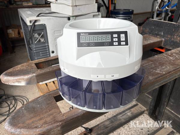 Mønttæller Safescan 1250 DKK
