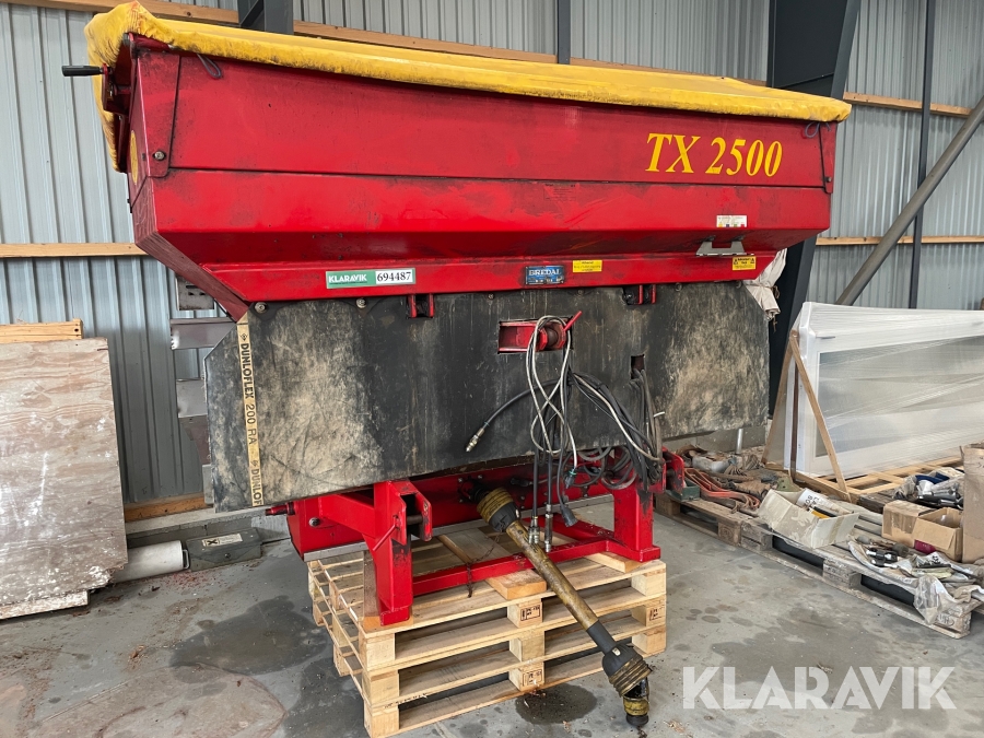 Gødningsspredere BREDAL TX 2500