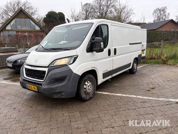 Kassevogn Peugeot Boxer van 2.0 hdi 130 hk L2h1