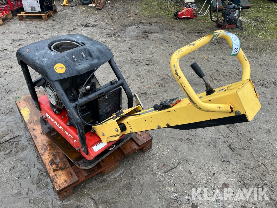 Pladevibrator Dynapac LG200, Rebild, Klaravik Auktioner