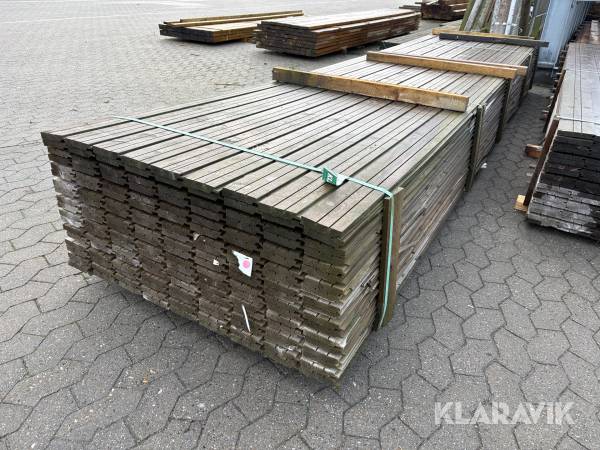 Sternbrædder, mellem 25x125 mm 160 styk