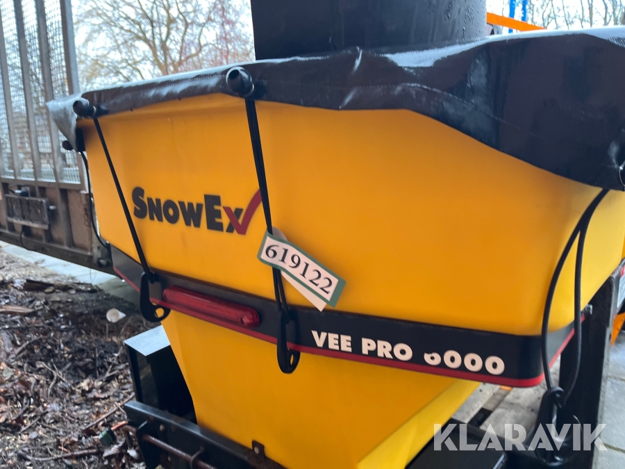 Saltspreder SnowEX Vee Pro 6000, Greve, Klaravik auktioner