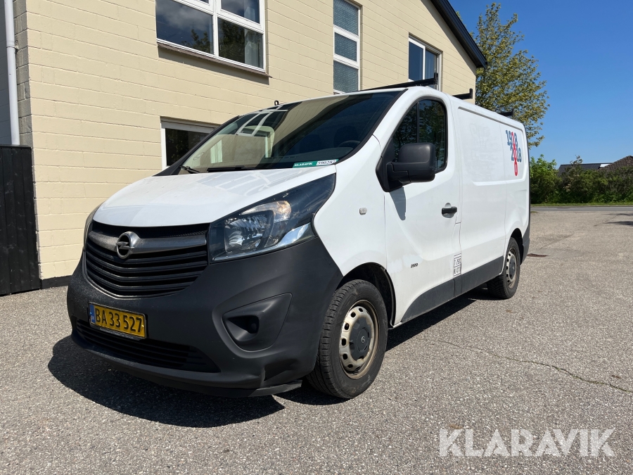 Varebil Opel Vivaro, Holbæk, Klaravik auktioner