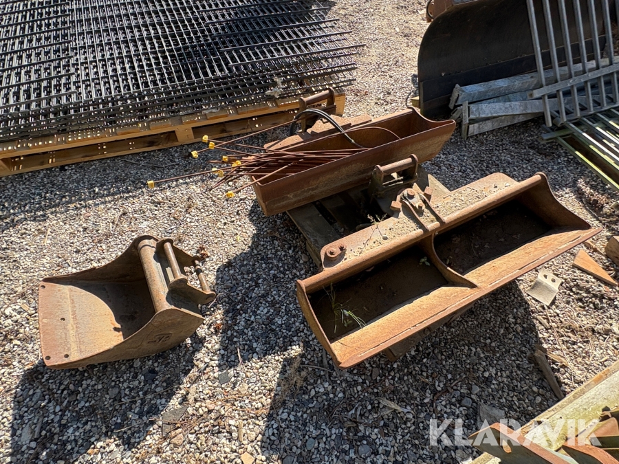 Blandet lot graveskovle