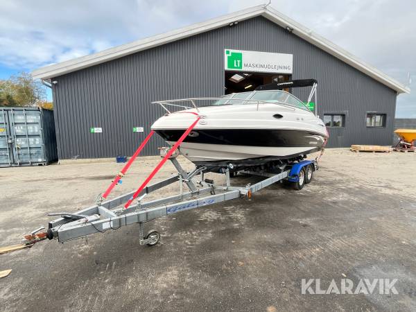 Speedbåd med trailer Chaparral/Remorques 215 SSI/Galaxy 34 fod