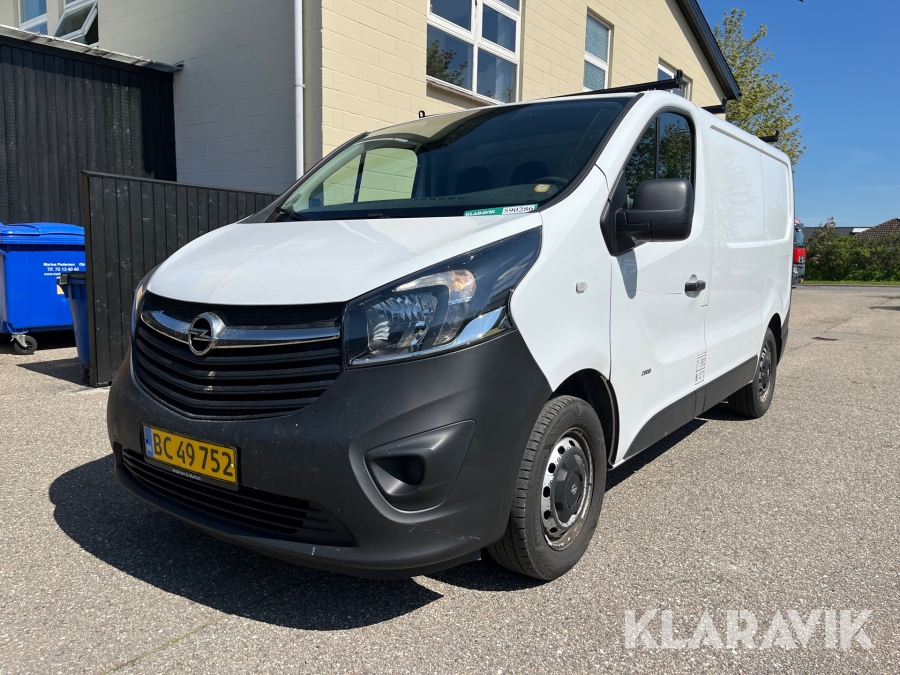 Varebil Opel Vivaro 1.6CDTI, Holbæk, Klaravik auktioner