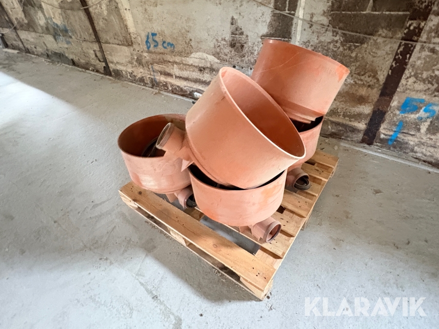 Brønde Pipelife Ø50 6 styk