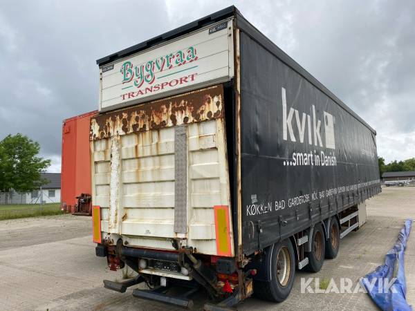 Gardintrailer Kel-berg 13,6 trailer