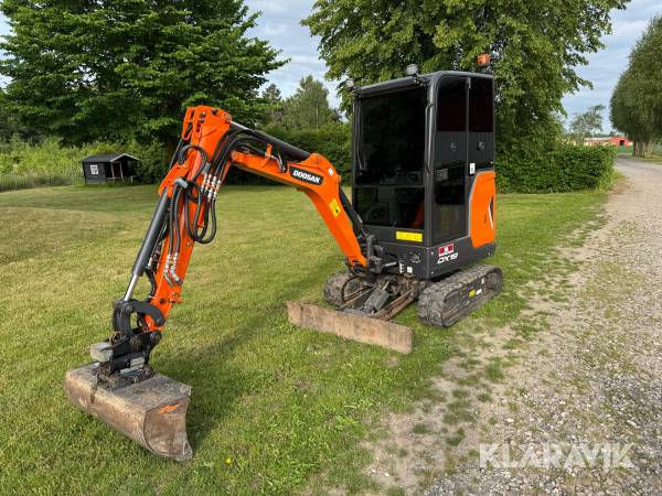 Gravemaskine Doosan DX19