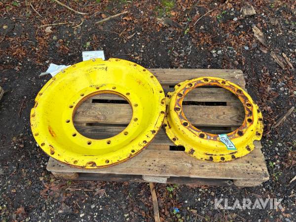 Fælgplader John Deere 3 styk