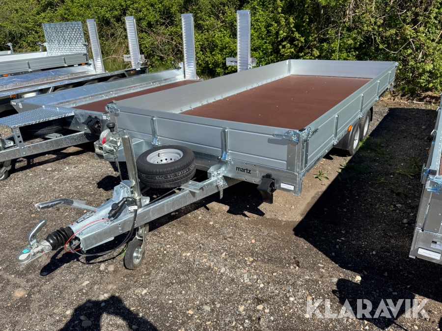 Vippelads-trailer Martz DMC 3000 GT KIPPBAR