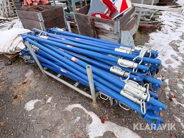 Elementstøttere Jumbo 210-360 cm 45 styk