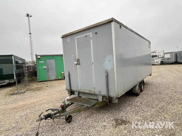 Kontorletvogn med køkken Scanvogn 1500 kg