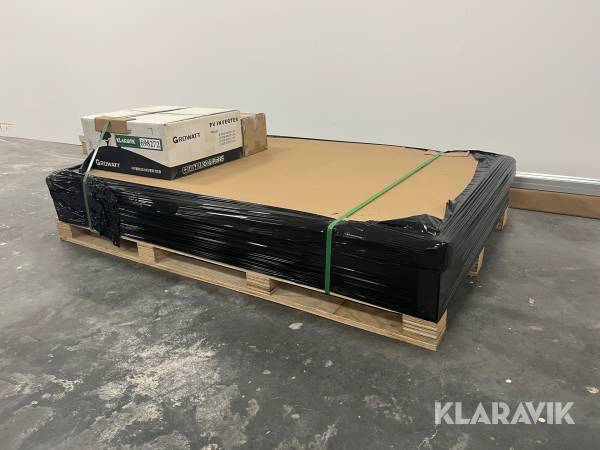 Solcelleanlæg med inverter Growatt 3000TL3-XH