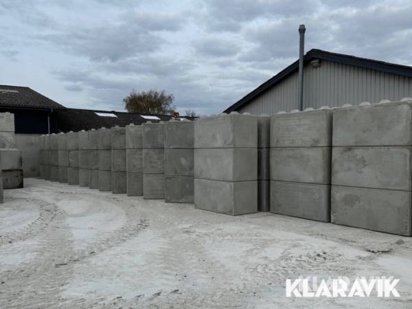 Betonklodser 30styk