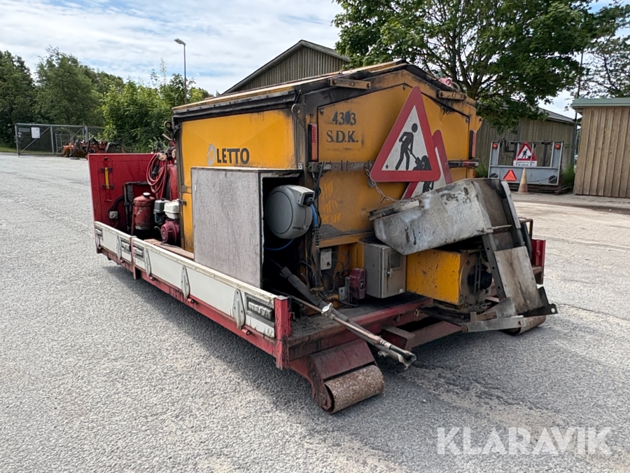 Asfaltkasse Letto