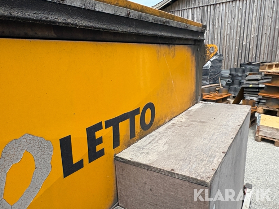 Asfaltkasse Letto