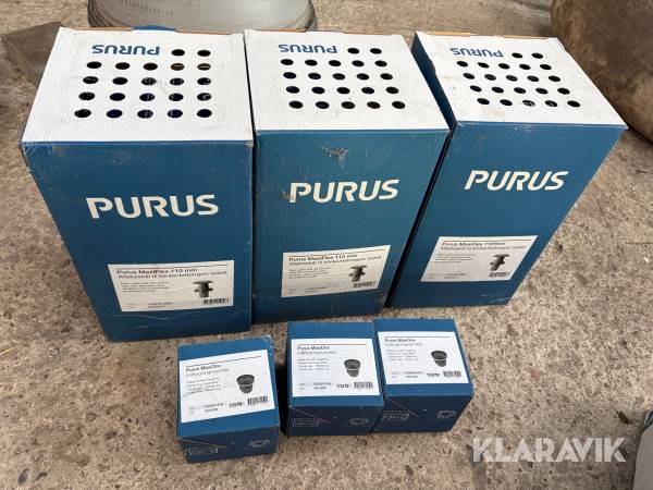 Diverse afløb Purus