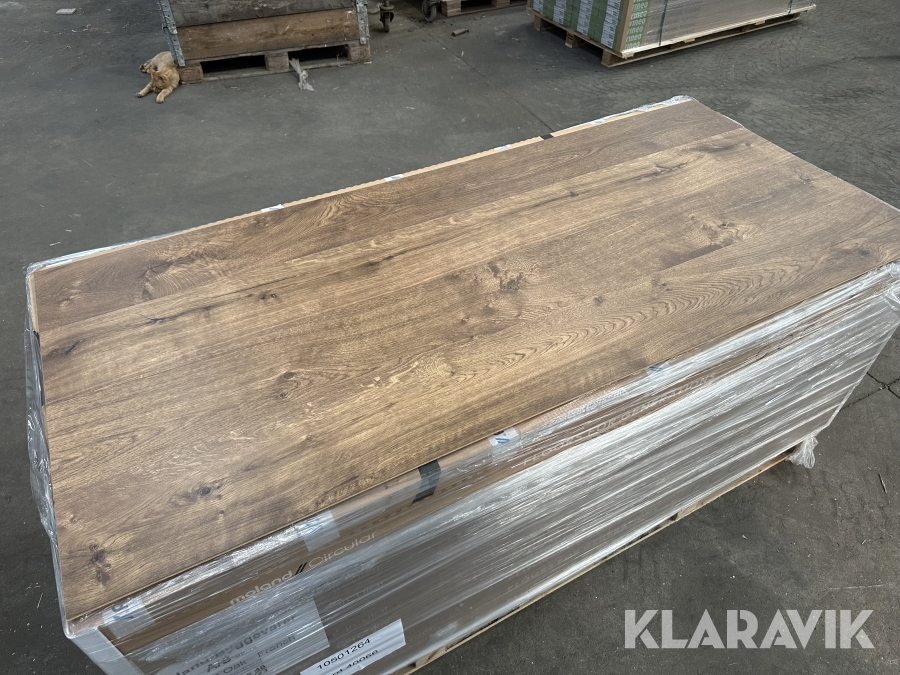 Gulv Moland Oak Cork Plank French Smoked - 104,64m2