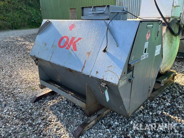Olietank Farmartanken 1500Liter