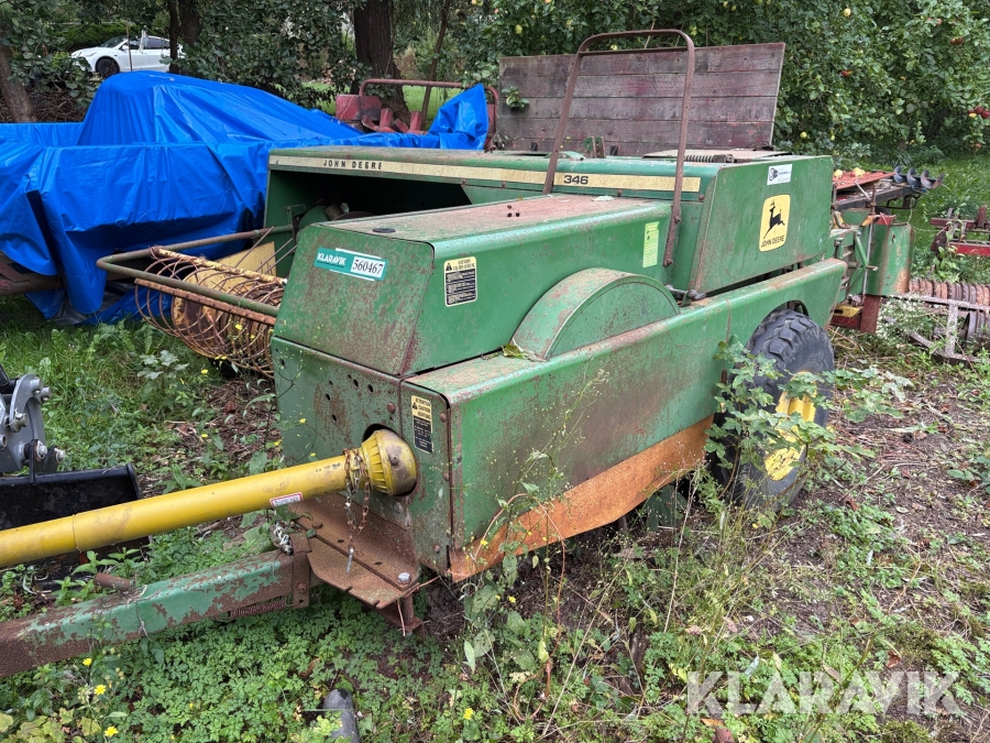 Ballepresser John Deere