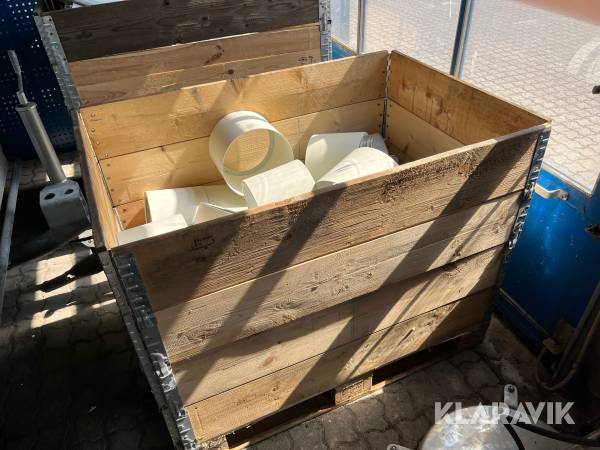 Industri lamper blandet 6 paller