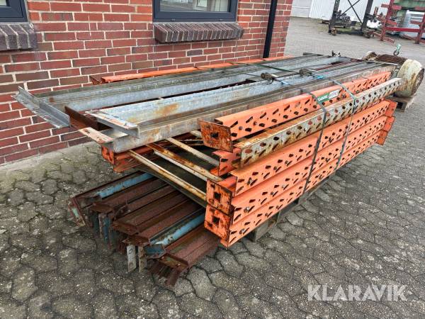 Pallereol - 6 fag med 14 hylder