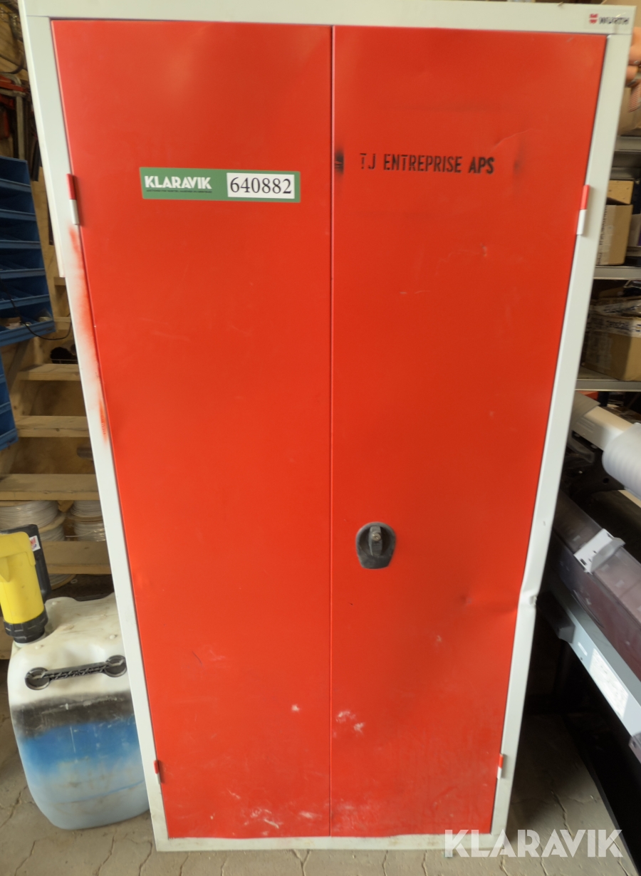 Værkstedsskab til kemi Wurth