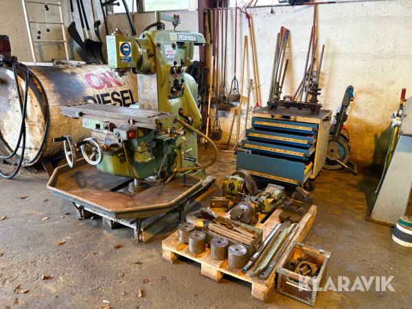 Fræsemaskine Vilh. Pedersen, Høng VPU 1 inklusiv værktøj