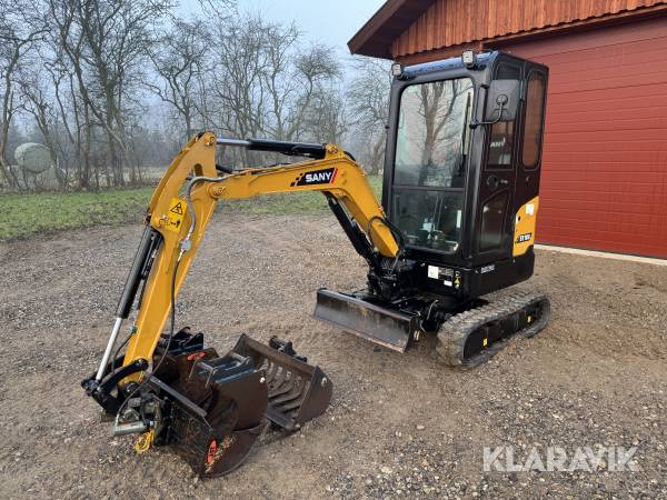 Minigraver Sany SY18C