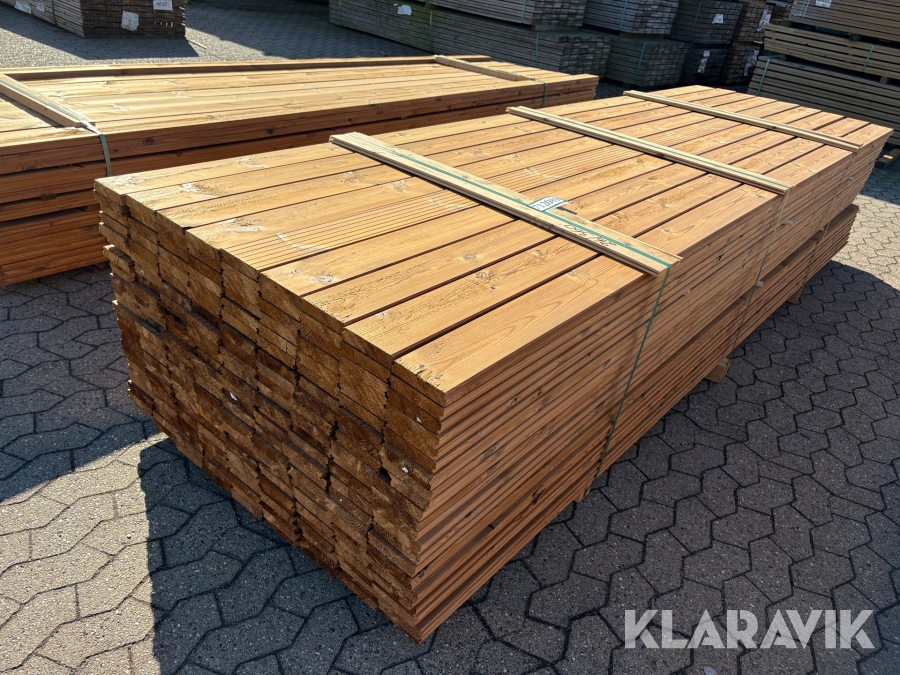 Terrassebrædder Bergsten Thermo Deck – 216 styk