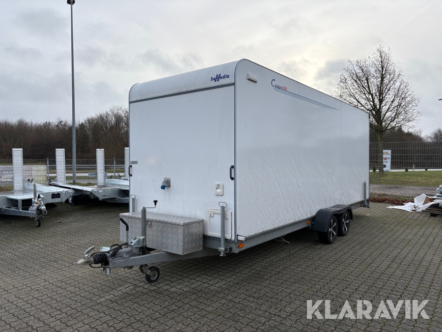Cargotrailer/mandskabsvogn Tomplan DYT350