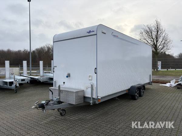 Cargotrailer/mandskabsvogn Tomplan DYT350