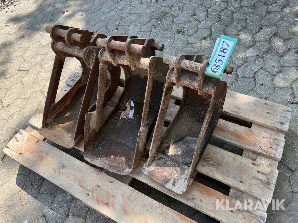 Skovle MH Hardox