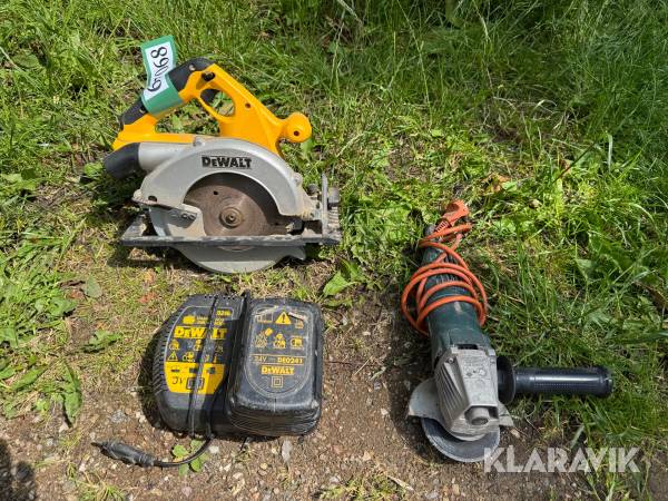 Rundsav og vinkelsliber Dewalt Og Black&Decker