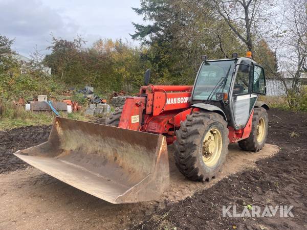 Teleskoplæsser Manitou MT-1033 med tilbehør