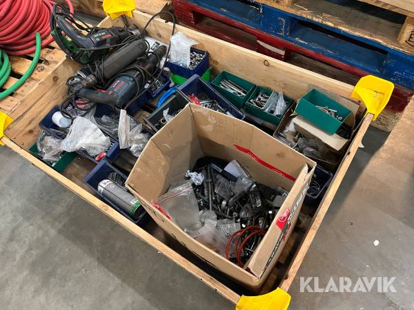 Blandet lot Boremaskiner-bolte- diverse