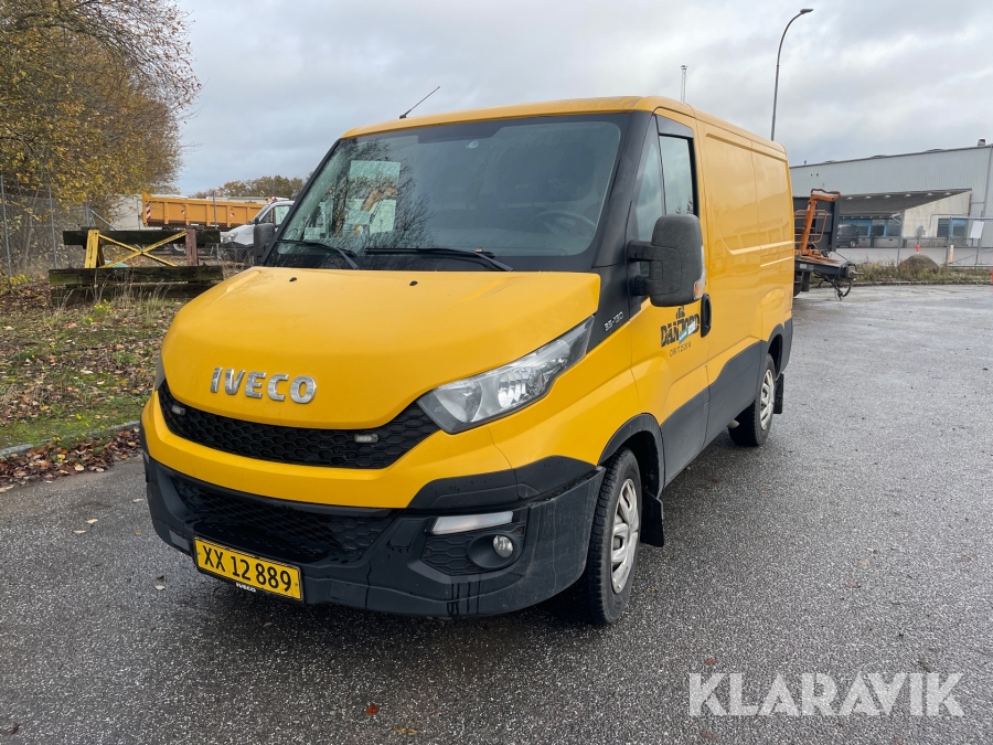 Kassevogn Iveco 35S13 2,3D