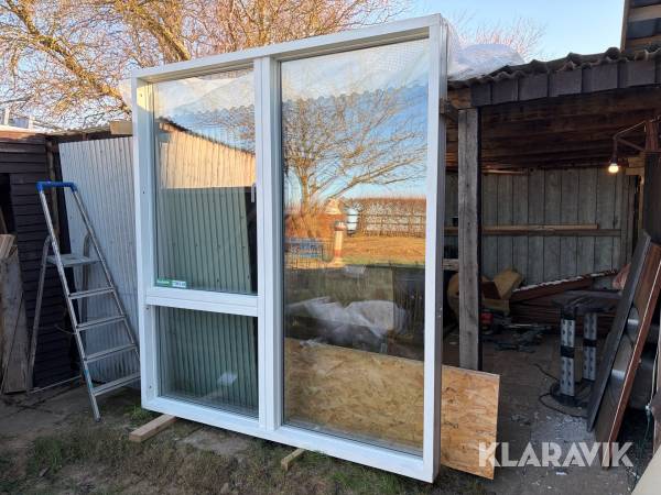 Vinduesparti træ/alu